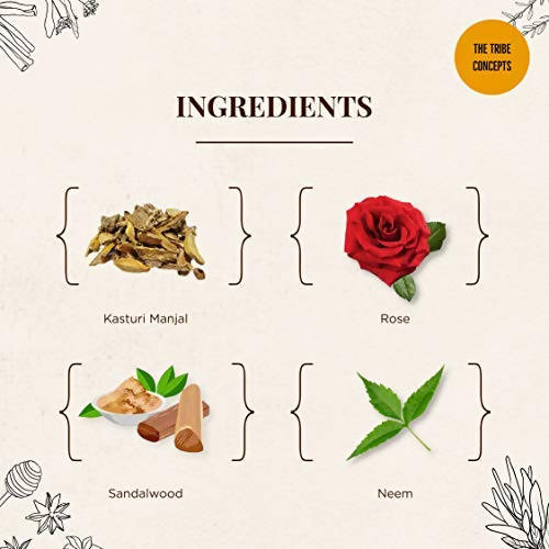 The Tribe Concepts Face Brightening Daily Cleanser ingredients