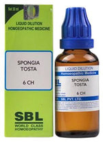 Thumbnail for SBL Homeopathy Spongia Tosta Dilution