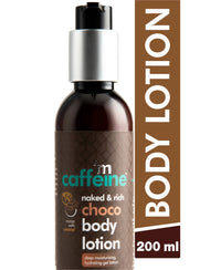 Thumbnail for mCaffeine Naked & Rich Choco Body Lotion Deep Moisturization | Dry Skin - Distacart