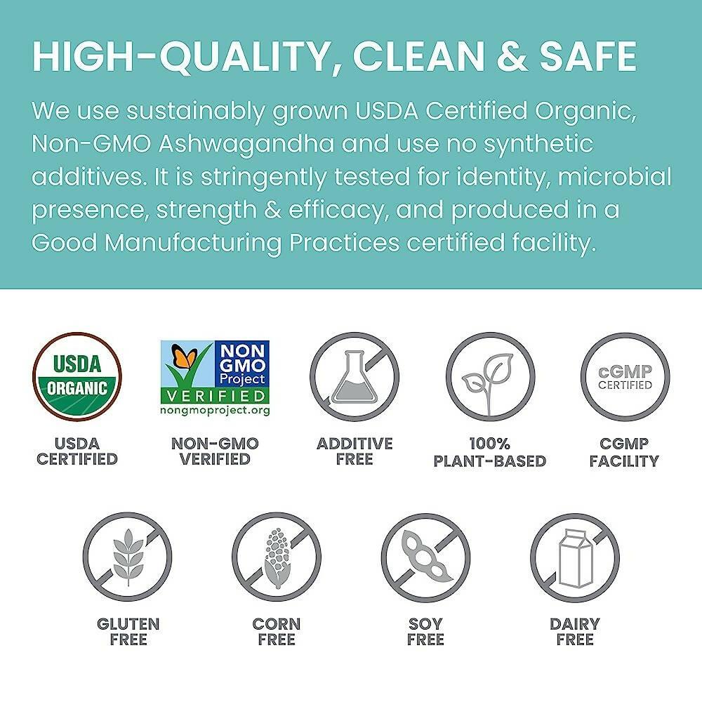 Himalaya Organic Ashwagandha Caplets - Distacart