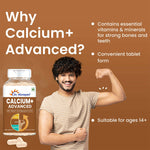 Thumbnail for Dr. Morepen Calcium+ Advanced Tablets with Vitamin - D2, Magnesium & Zinc - Distacart