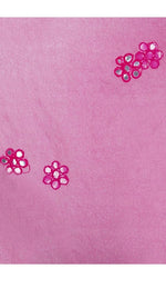 Thumbnail for Mominos Fashion Pink Orgenza Gota Flower Dupatta