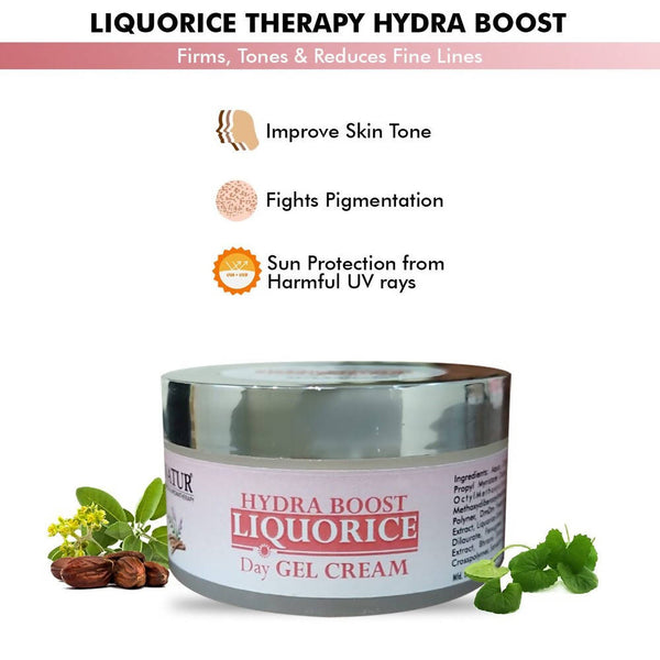 Inatur Hydra Boost Liquorice Day Gel Cream