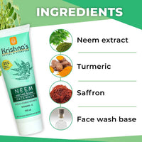 Thumbnail for Krishna's Herbal & Ayurveda Neem Face Wash