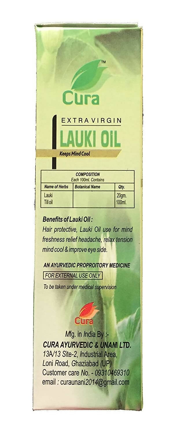 Cura Extra Virgin Lauki Oil - Distacart