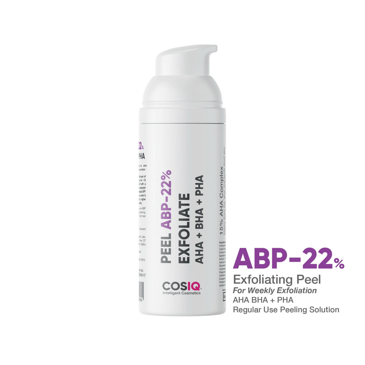 Cos-IQ ABP 22% Regular Use Exfoliating Peel - Distacart