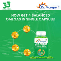 Thumbnail for Dr. Morepen Veg-Omega Veg Capsules - Distacart
