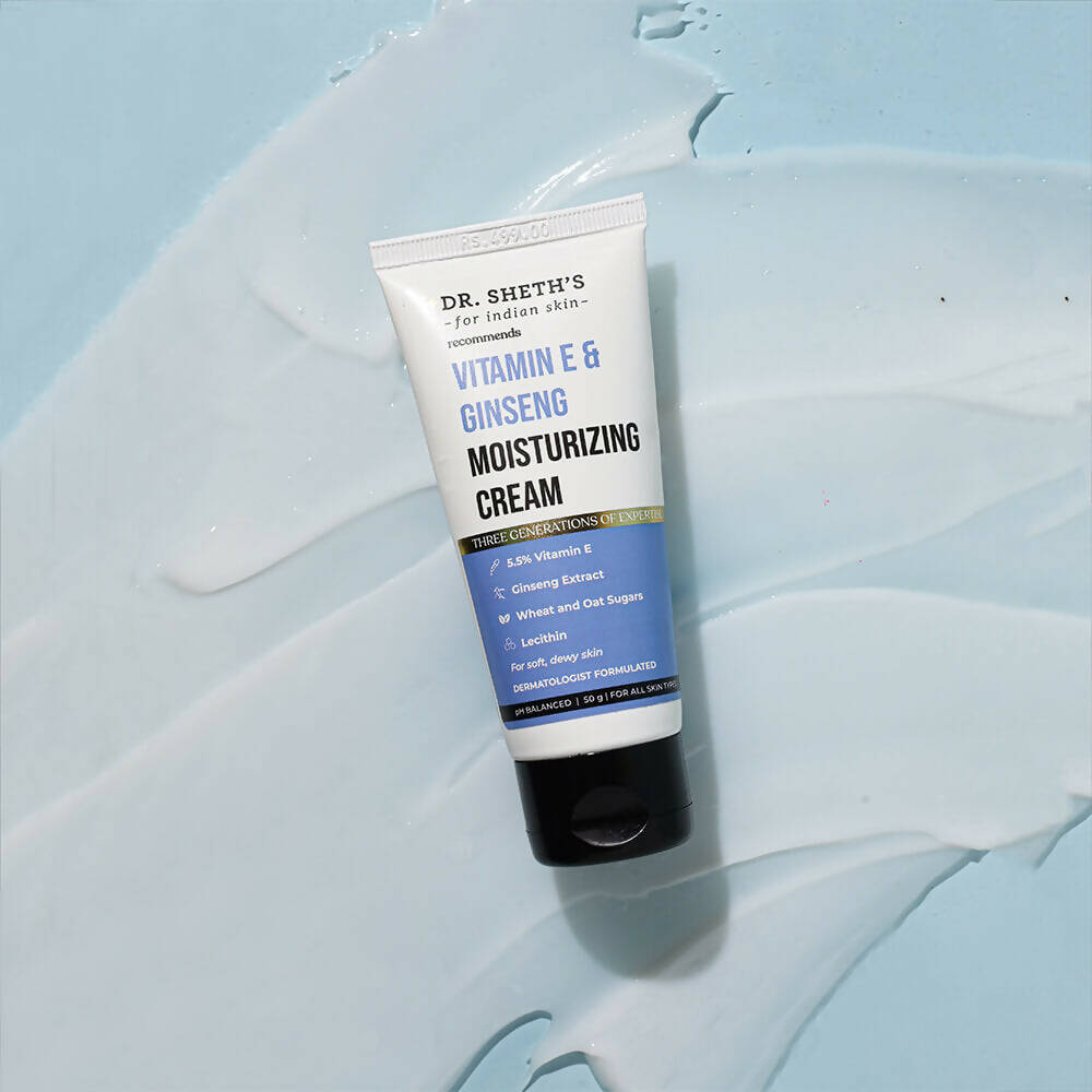 Dr. Sheth's Vitamin E & Ginseng Moisturizing Cream - Distacart