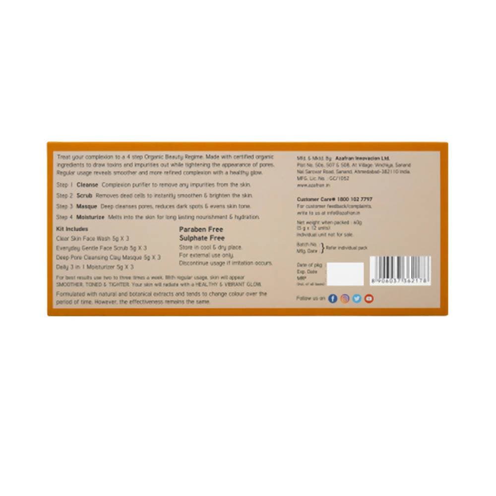 Azafran Organics Hello Gorgeous Skin Care Kit - Distacart