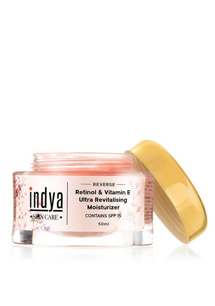 Indya Retinol & Vitamin E Ultra Revitalising Moisturizer - Distacart