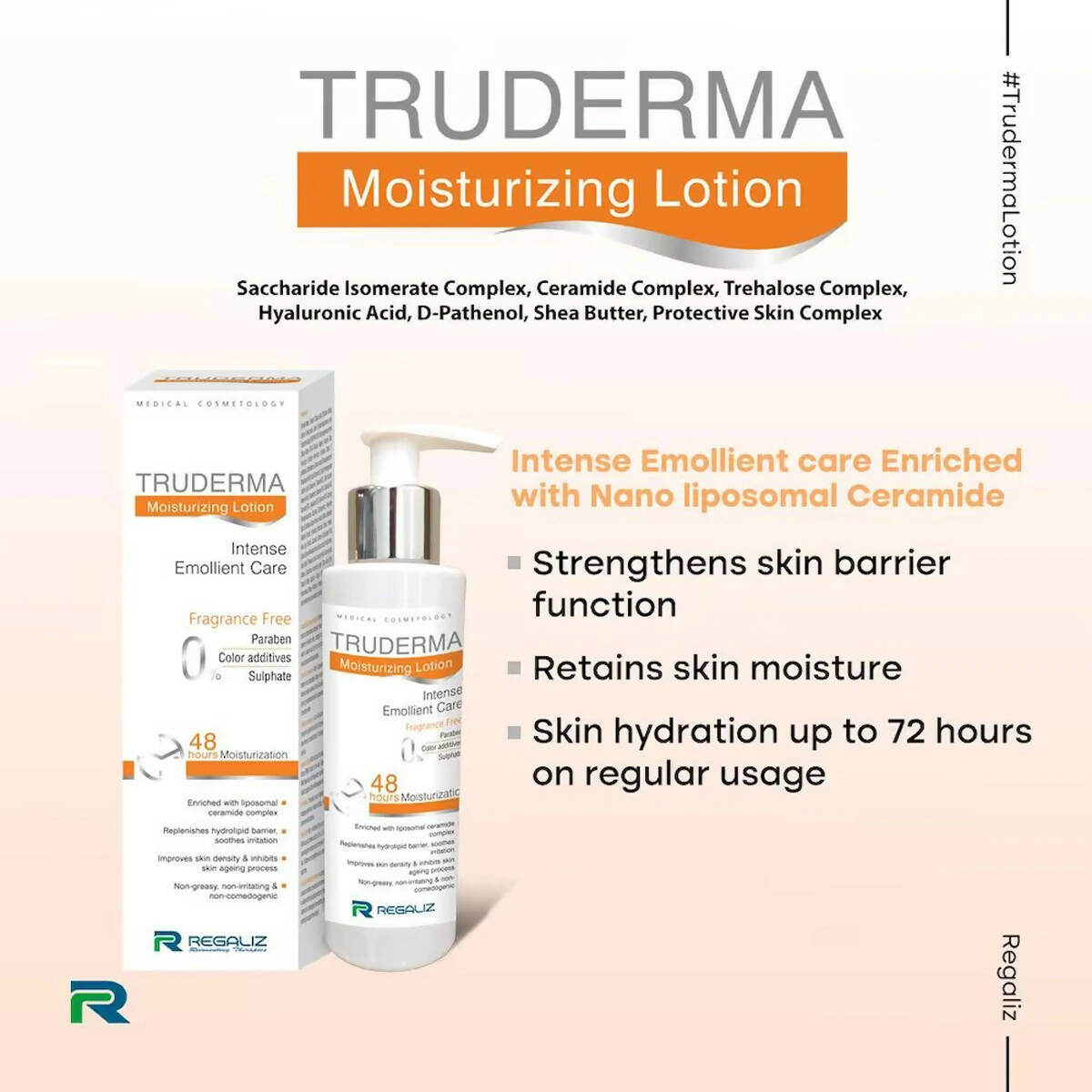 Truderma Moisturizing Lotion - Distacart