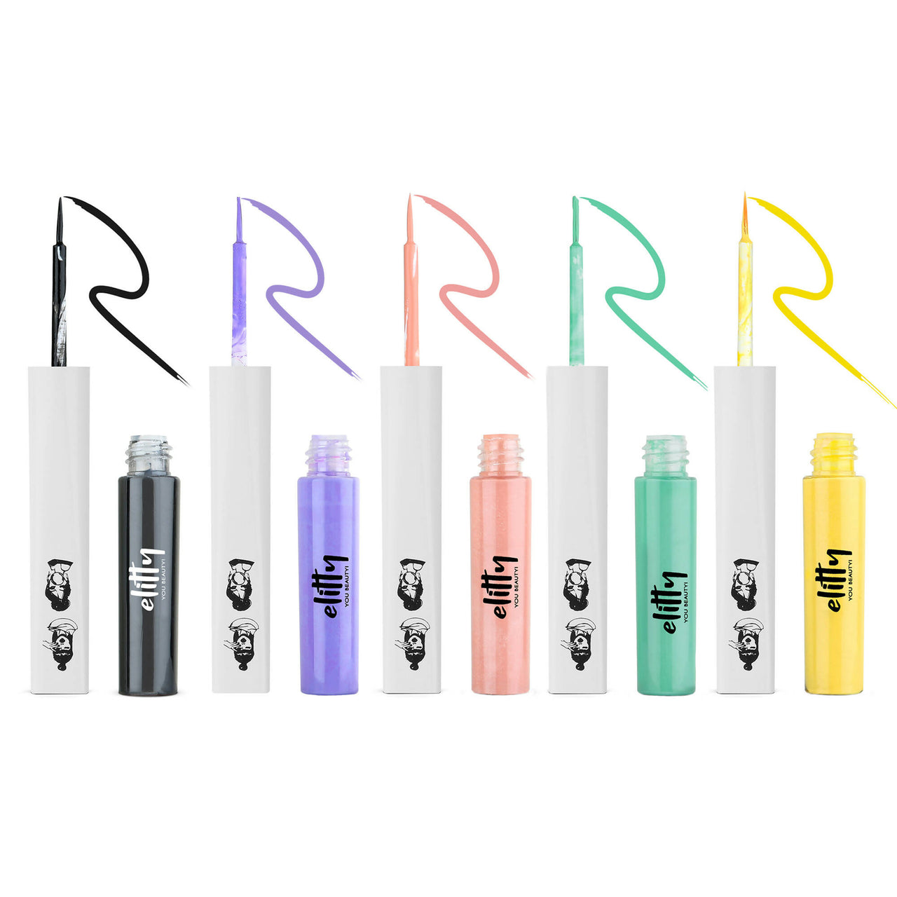 Elitty Eye Gotta Feeling Pop Color Eyeliner Combo - Distacart