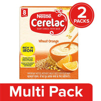 Thumbnail for Nestle Cerelac Baby Cereal with Milk, Wheat Orange – From 8 To 24 Months