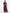 Aniyah Rayon Wine Color Block Print Straight Kurta Palazzo Set (AN-174K)