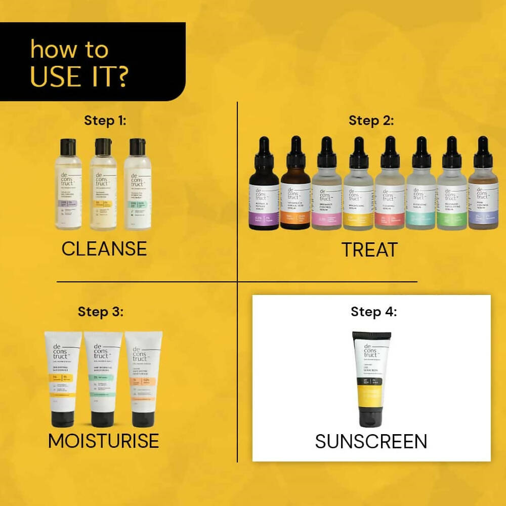 Deconstruct Gel Sunscreen - Distacart