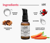 Thumbnail for Love Earth AHA 10% Lactic Acid Serum - Distacart