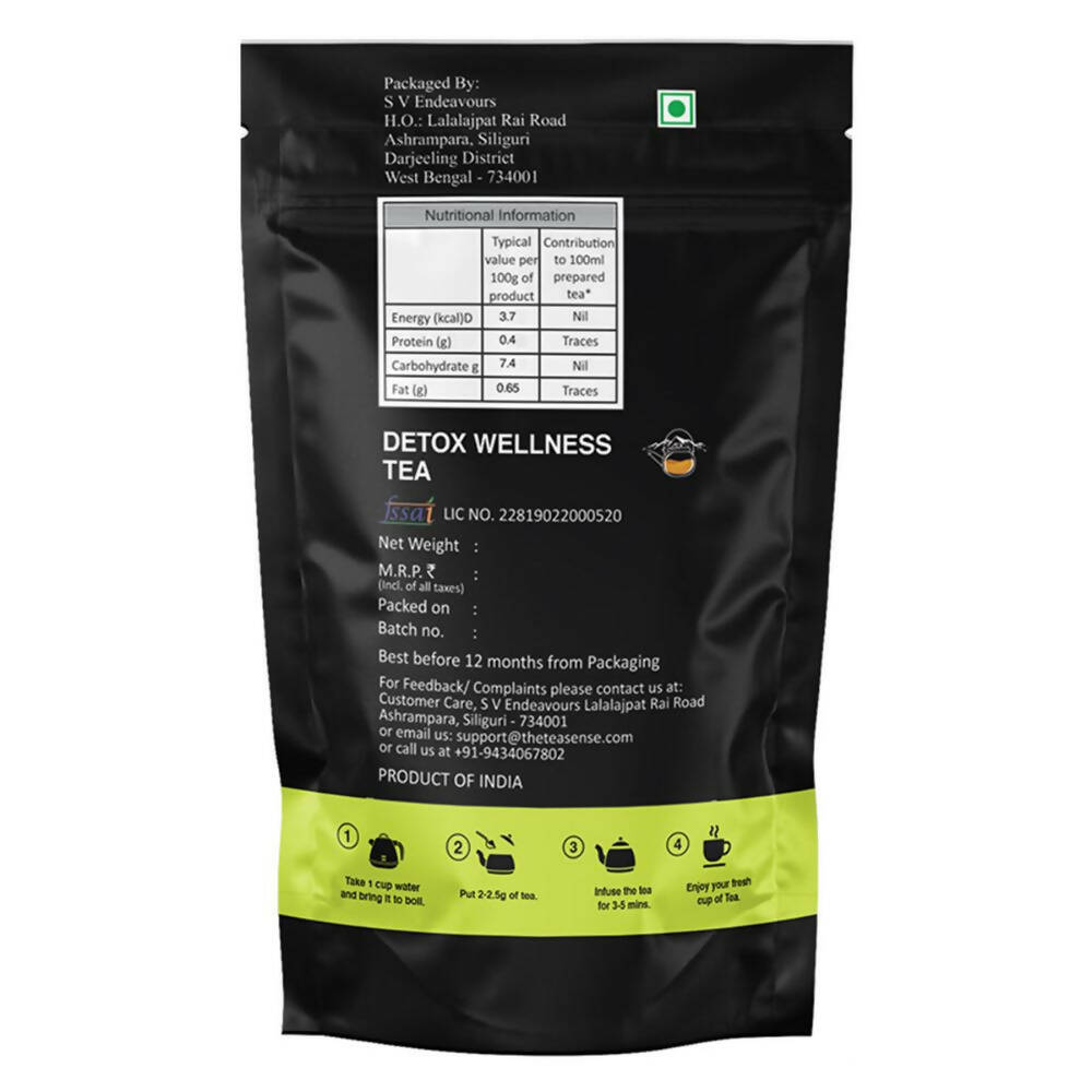 Tea Sense Detox Wellness Tea - Distacart