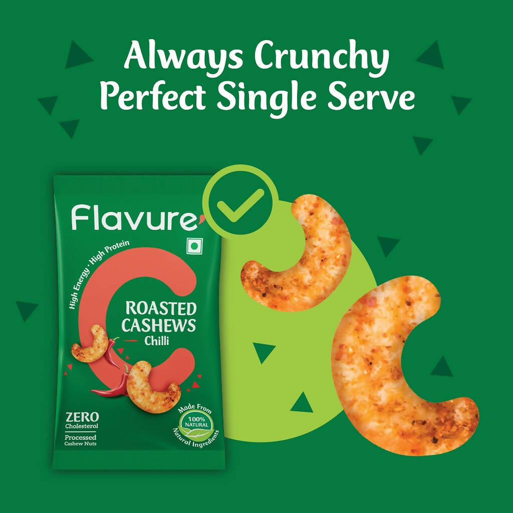 Flavure Roasted Cashew - Chilli - Distacart