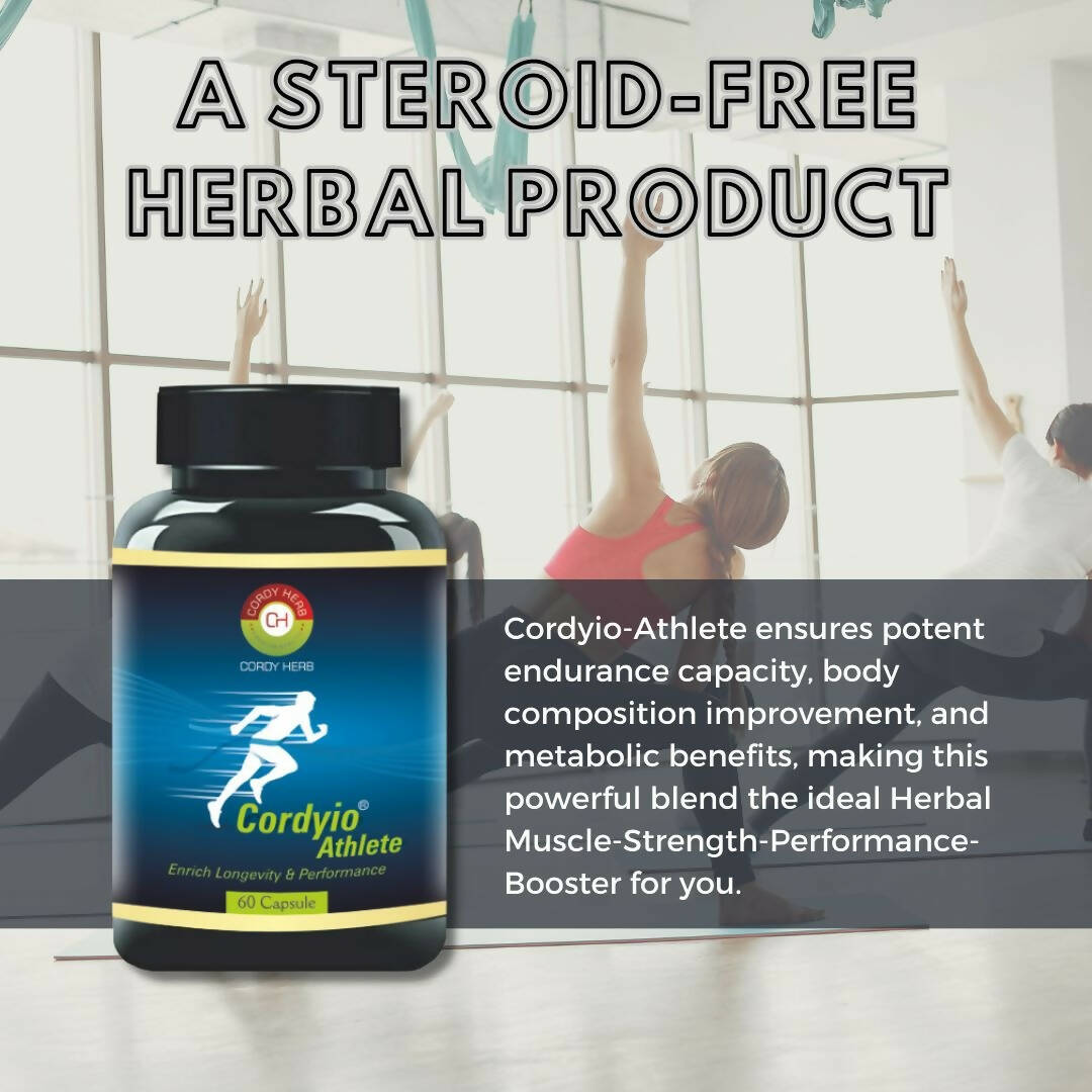 Cordy Herb Cordyio Athlete Capsules - Distacart