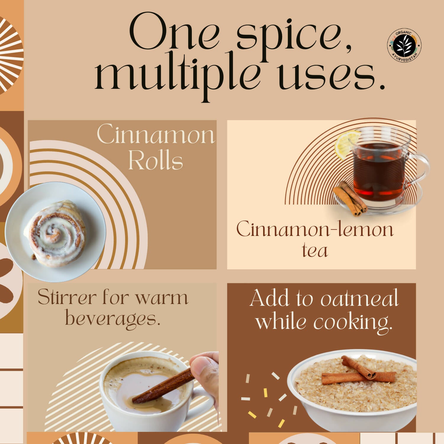 Organic Ayurvedistan Cassia Cinnamon Sticks - Distacart