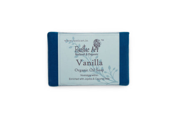 Rustic Art Vanilla Organic Oil Soap
