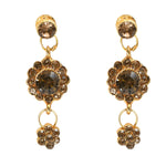 Thumbnail for Mominos Fashion Johar Kamal Gold-Plated Brass Finish Stone Choker For Women (Golden) - Distacart