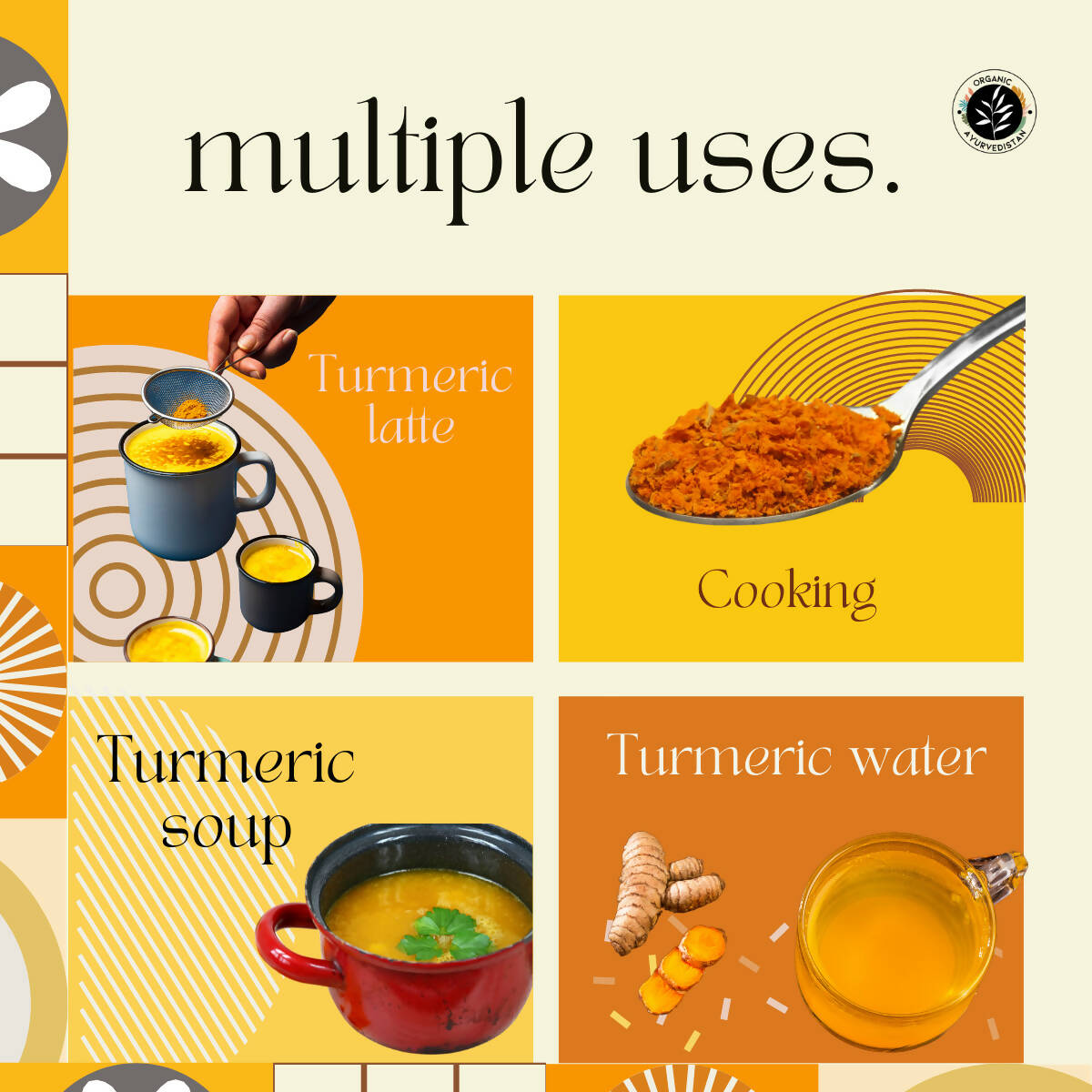 Organic Ayurvedistan Turmeric Powder - Distacart