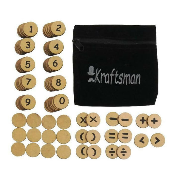 Kraftsman Kindergarten Educational, Growing and Knowing Game (Learning Maths and Memory Matching) - Distacart