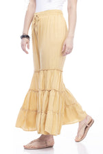 Thumbnail for Mominos Fashion Reyon Cotton Golden Palazzo - Distacart