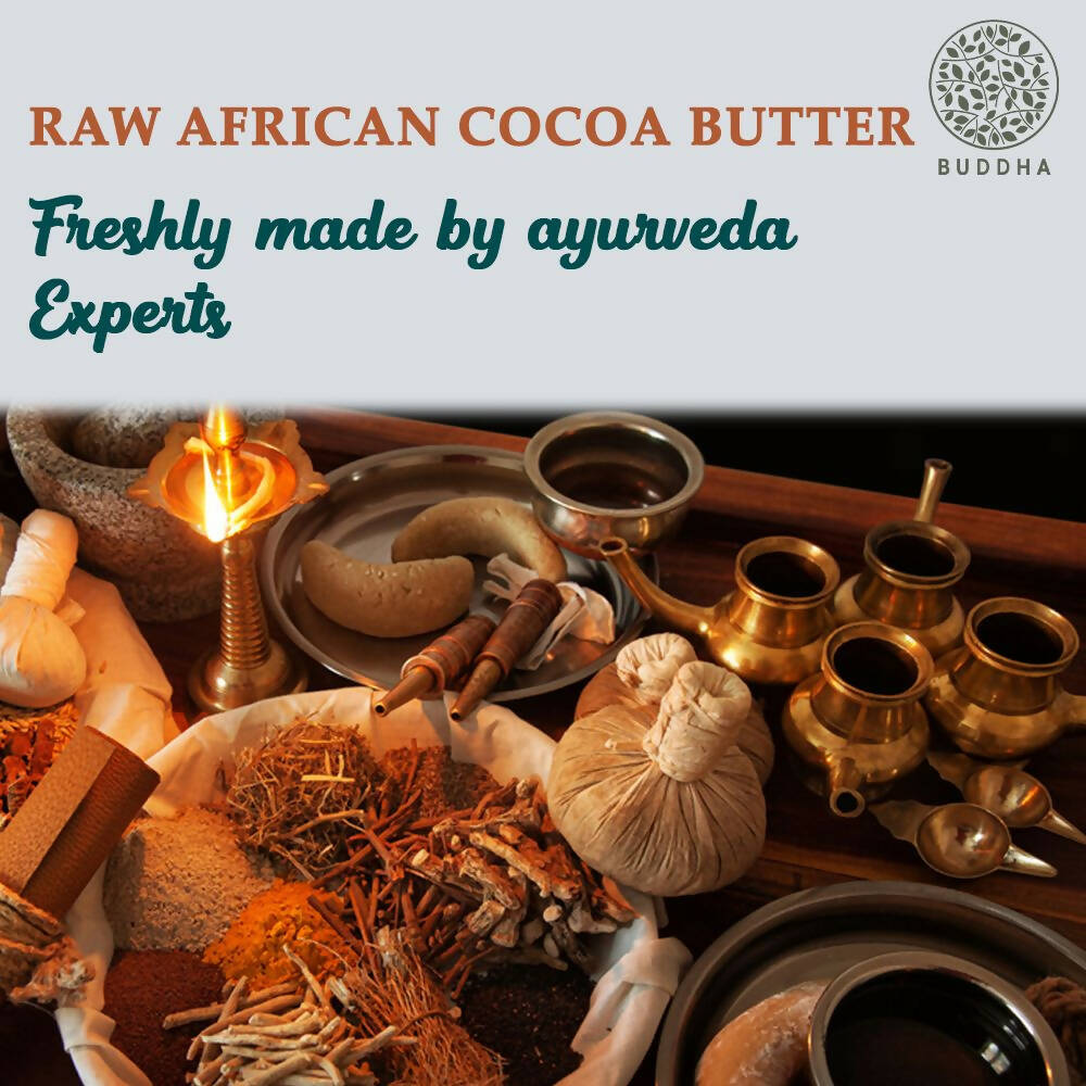 Buddha Natural Cocoa Butter Unrefined - o Help protect the skin, moisturized & hydrated Skin - Distacart
