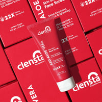 Thumbnail for Clensta Red Aloe Vera Skin Glow Face Scrub - Distacart