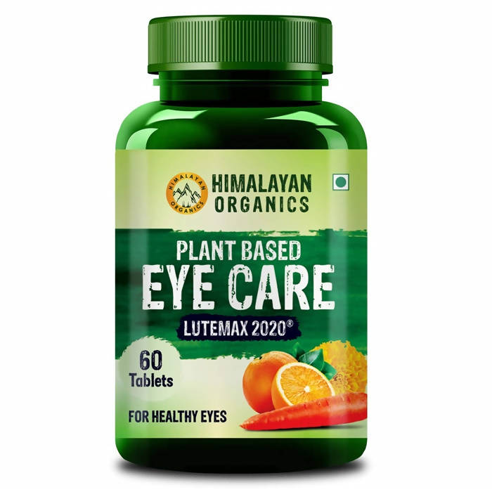 Himalayan Organics Plant Based Eye Care Tablets Lutemax 2020 60 Tablets