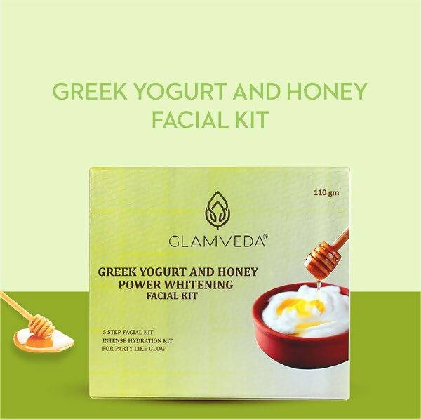 Glamveda Greek Yogurt & Honey Power Whitening Facial Kit