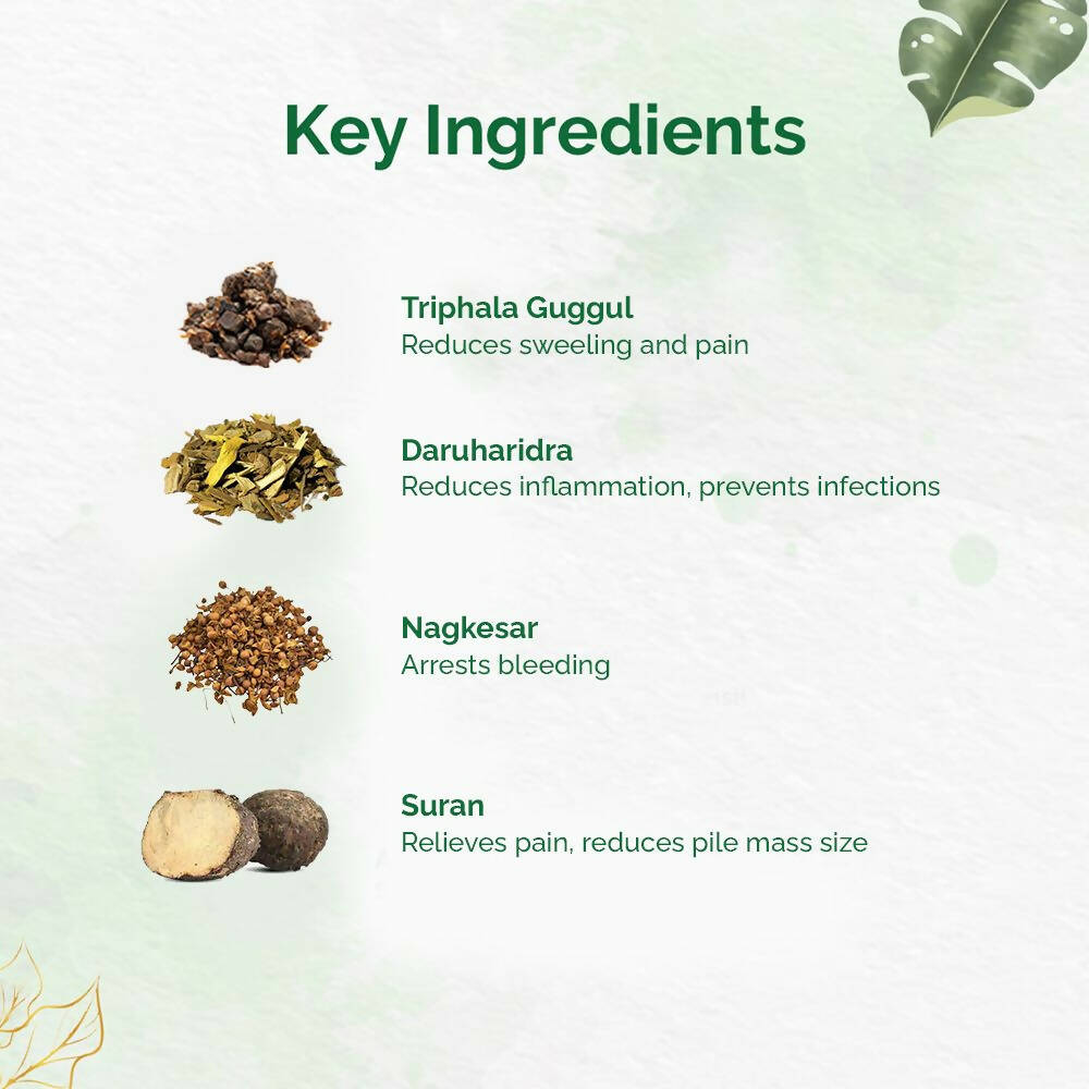 Dr. Vaidya's Piles Care Capsules - Distacart
