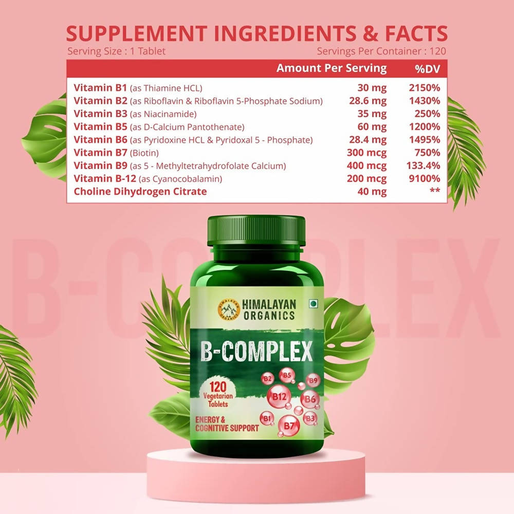 Organics B- Complex Tablets