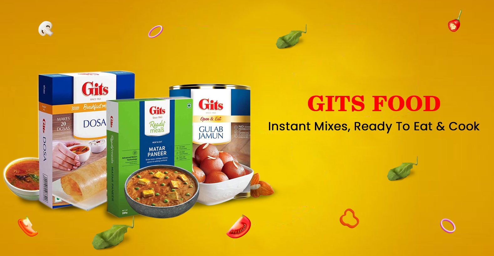 Gits Foods- Instant Mixes & Ready To Eat Products