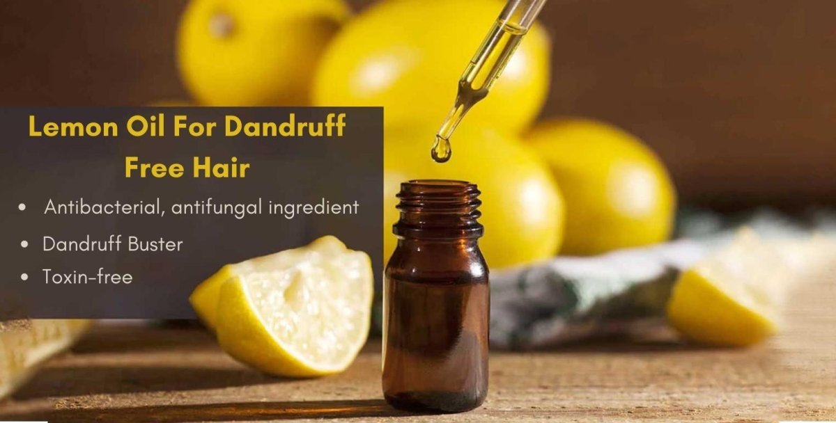 Lemon Oil For Dandruff Free Hair