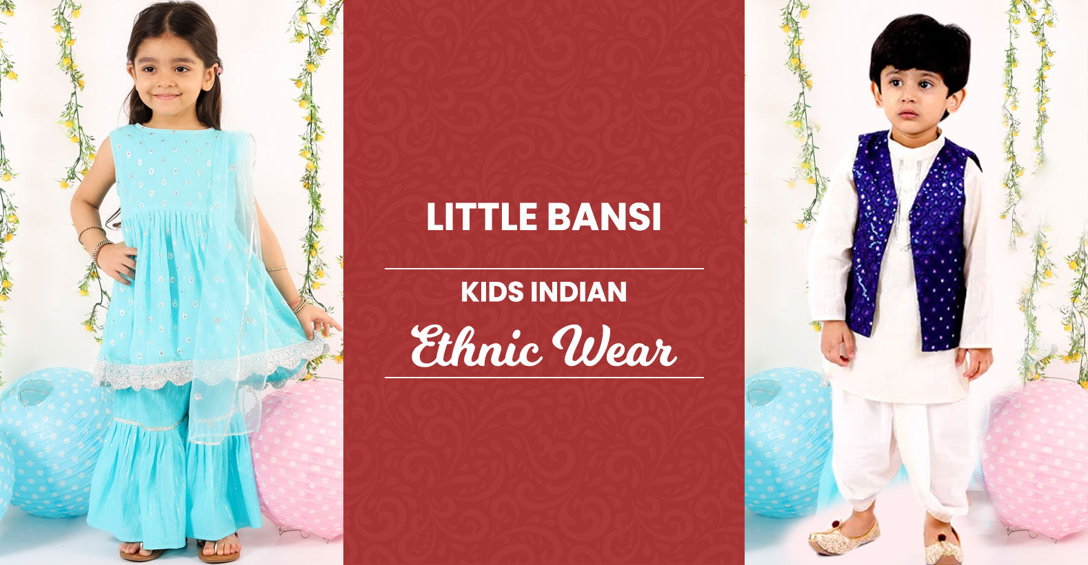 Ethnic Indian Dress For Kids From Little Bansi
