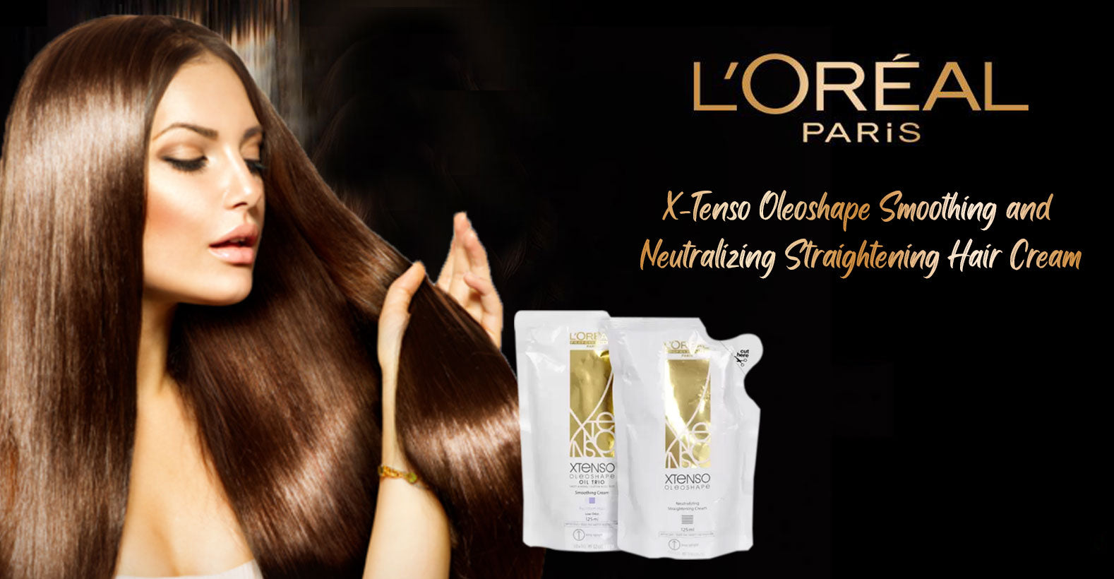 LOreal Paris XTenso Oleoshape Smoothing and Neutralizing Straightening  Hair Cream