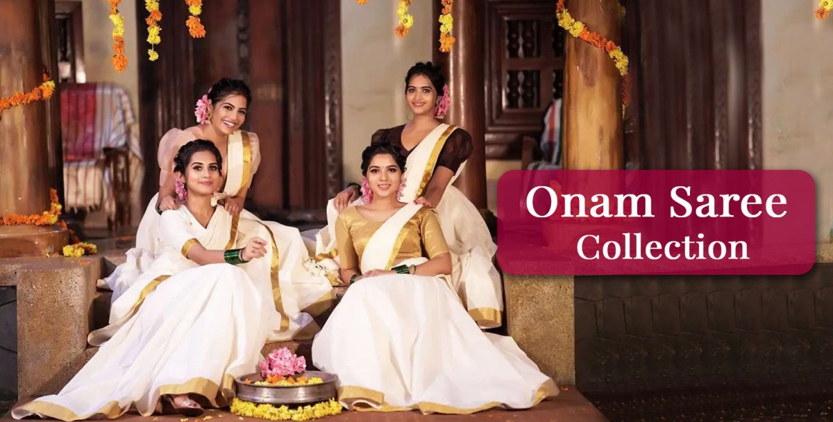 Shop Best Onam Saree Online for Traditional Elegance Shop Best Onam Saree Online for Traditional Elegance