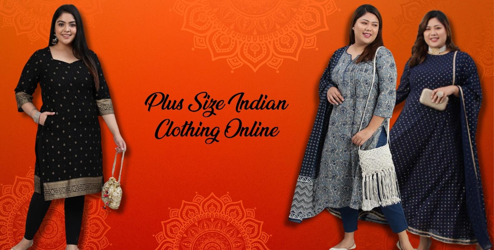 Fashion For Full-Figured Women - Pretty Plus-Size Collections Online At  Distacart!!