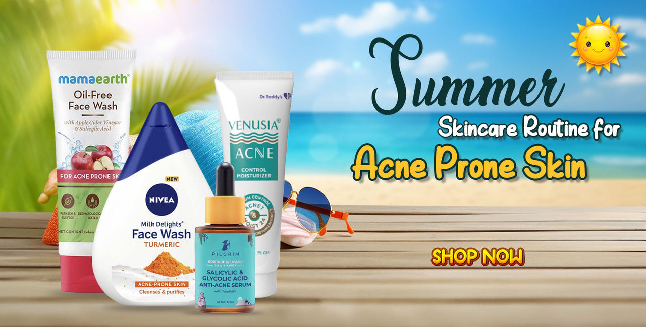 Summer Skincare Products For Acne Prone Skin