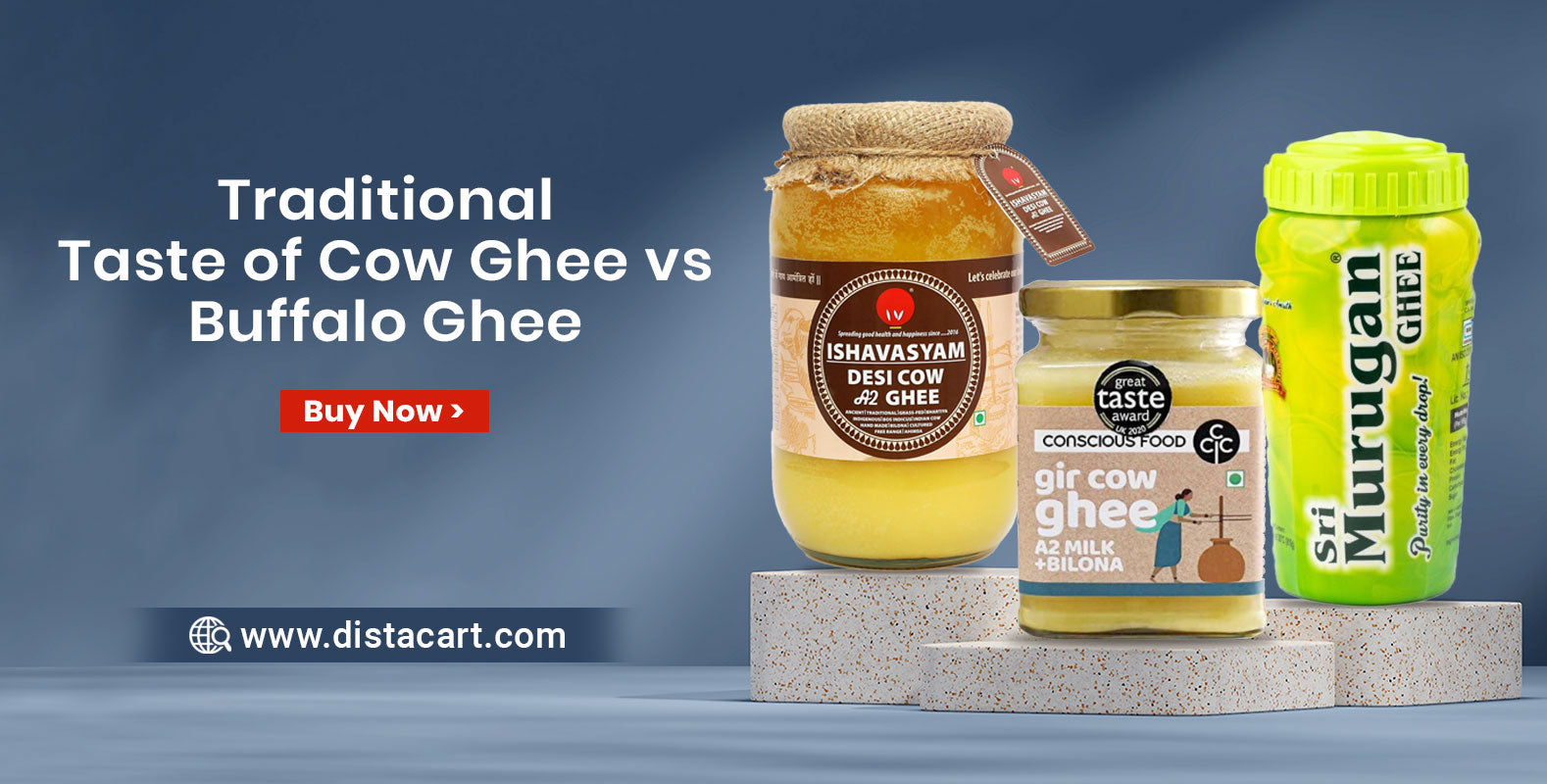 Cow ghee vs Buffalo ghee