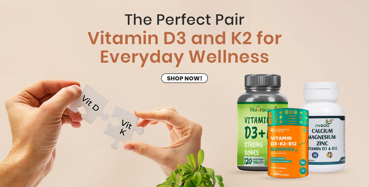 Vitamin D3 & K2 Supplements