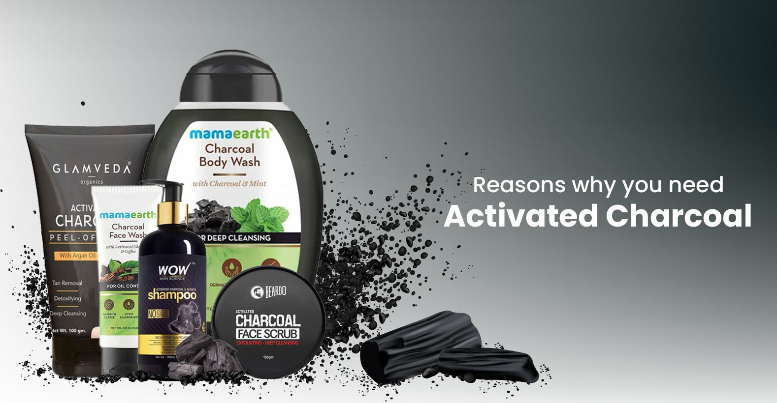 Benefits of Activated Charcoal for Face, Body and Hair