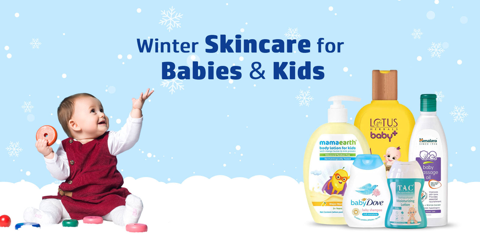 Best Winter Skincare for Babies and Kids
