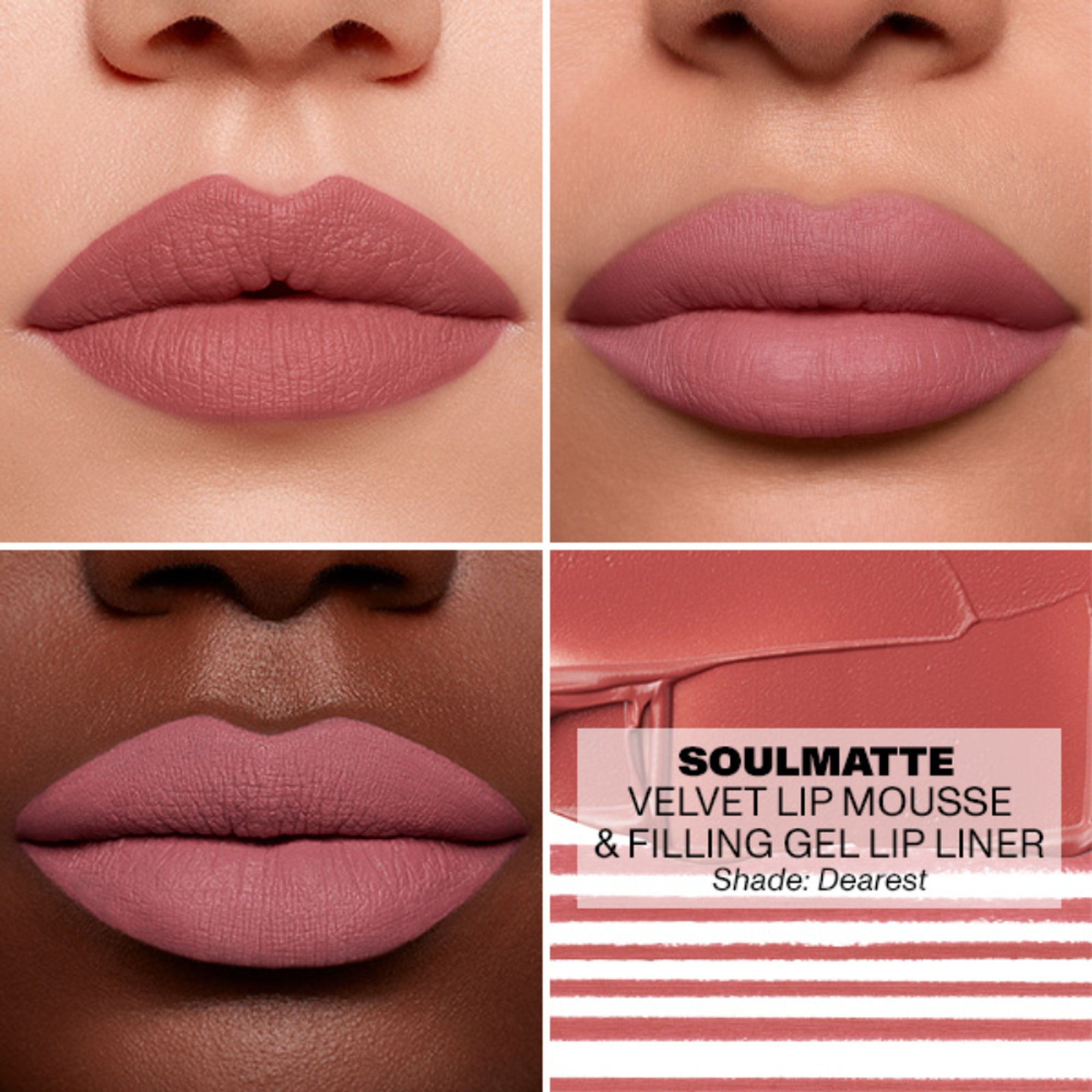 MORPHE Soulmatte Filling Gel Lip Liner - Dearest - Distacart