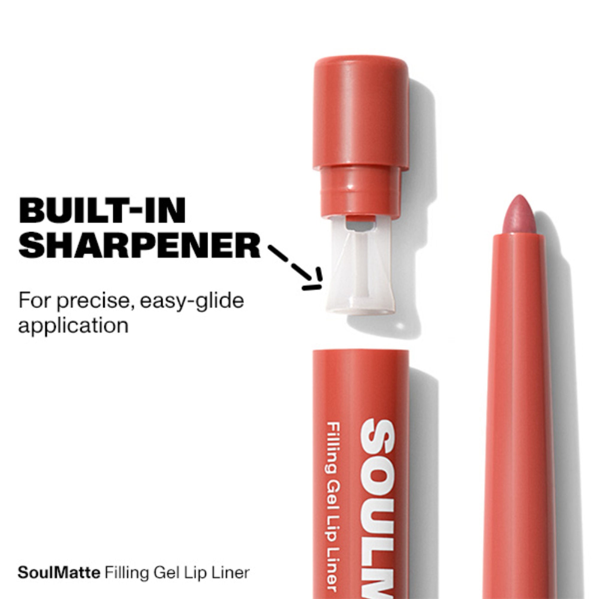 MORPHE Soulmatte Filling Gel Lip Liner - Honey - Distacart