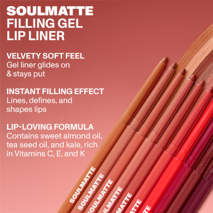 MORPHE Soulmatte Filling Gel Lip Liner - Compatible - Distacart