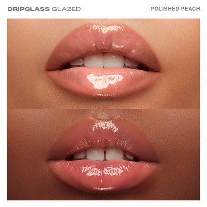 MORPHE Dripglass Glazed High Shine Lip Gloss - Polished Peach - Distacart